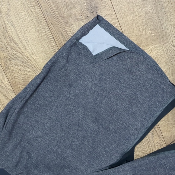 Lululemon T.H.E. Short Linerless Heathered Texture Printed Grey size Large - Picture 12 of 14